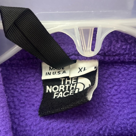 Vintage North Face Fleece Full Zip Jacket Size XL READ - Picture 10 of 12